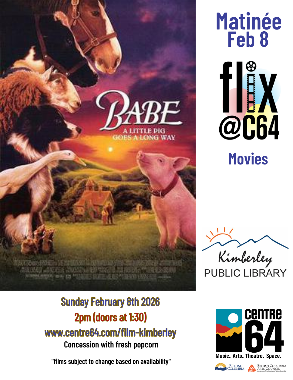 Babe - Flix Sunday Matinee