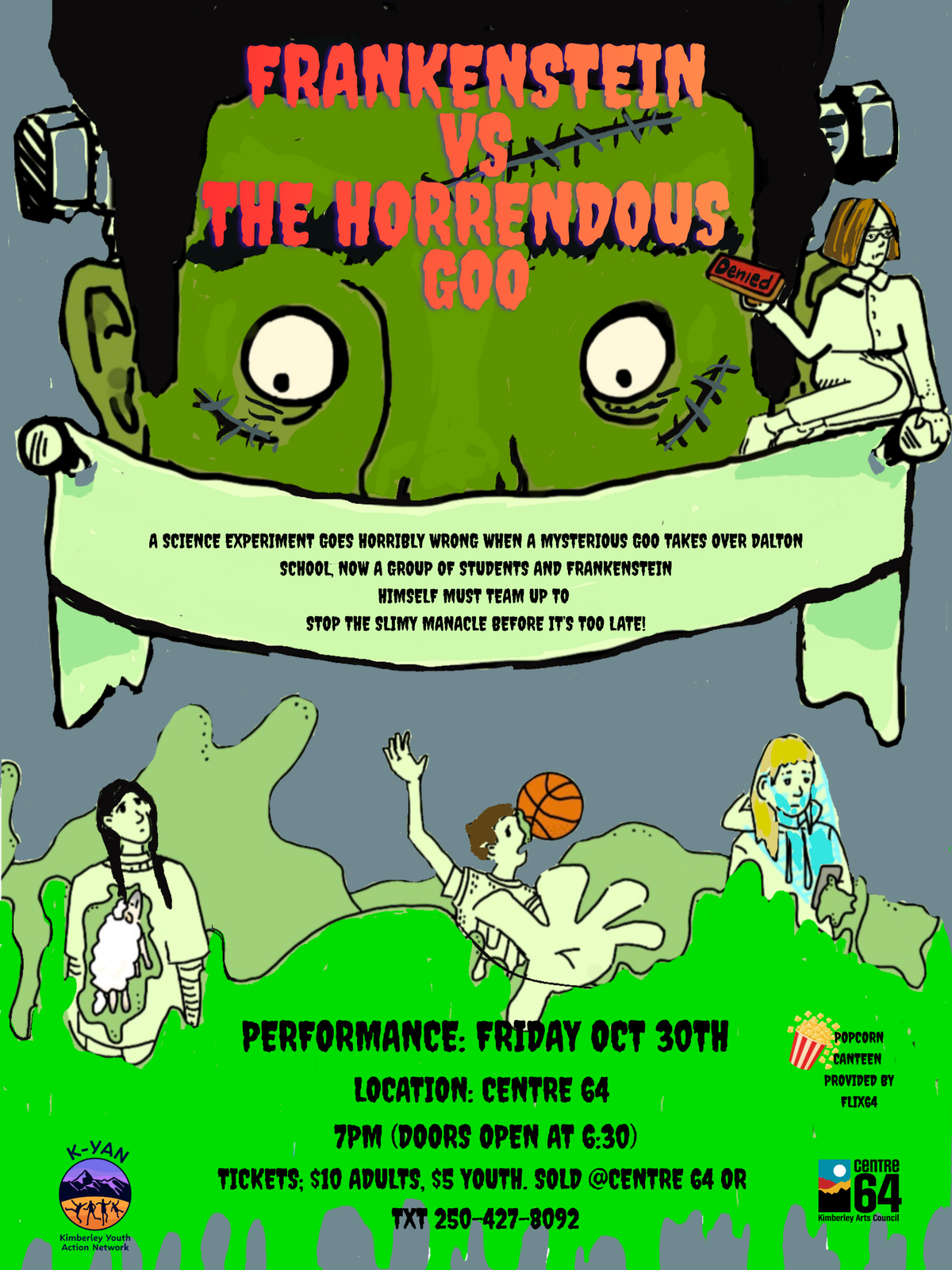 Frankenstein VS The Horrendous Goo - Kimberley Youth Action Network Theatre Performance