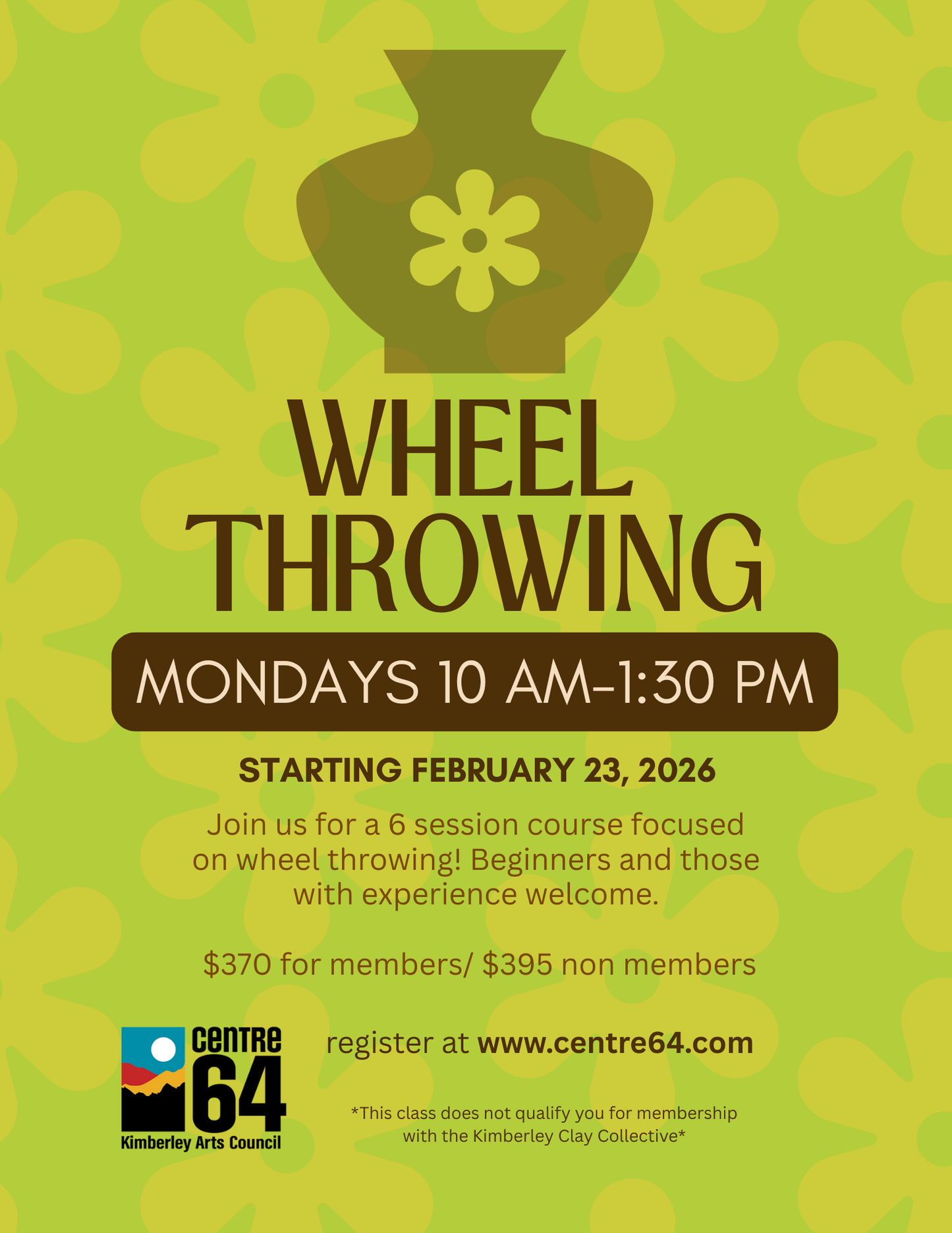 Wheel Throwing - Workshop