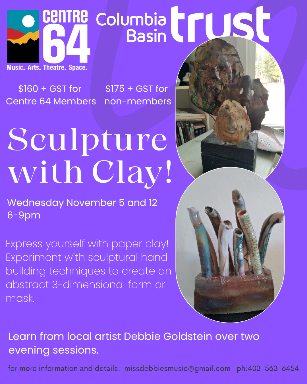 Sculpture with Clay - Workshop