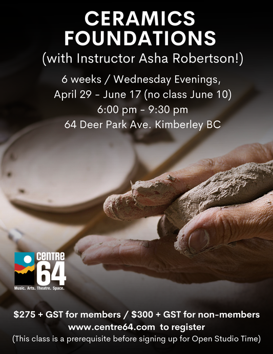 Ceramics Foundations - Evening Class