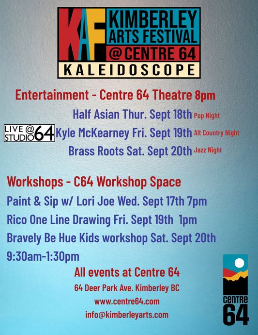 Kimberley Arts Festival - Kaleidoscope Event Schedule