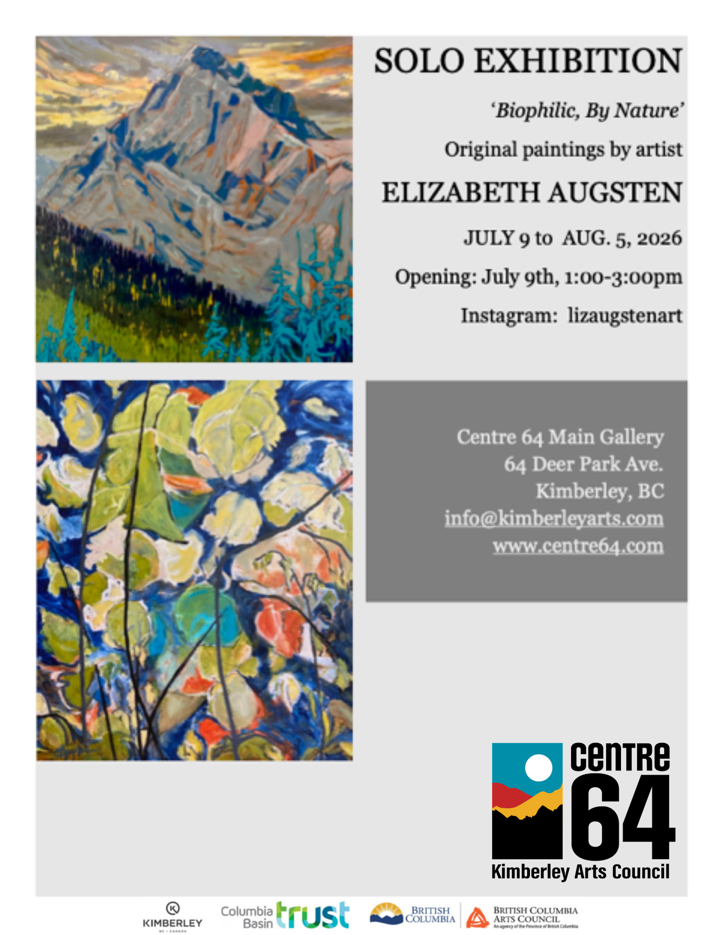 Elizabeth Augsten - Solo Gallery Exhibition