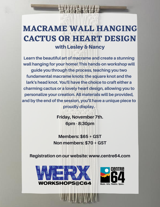 Macrame Wall Hanging - Workshop