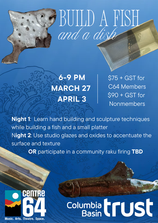 Build a Fish and a Dish - Pottery Workshop