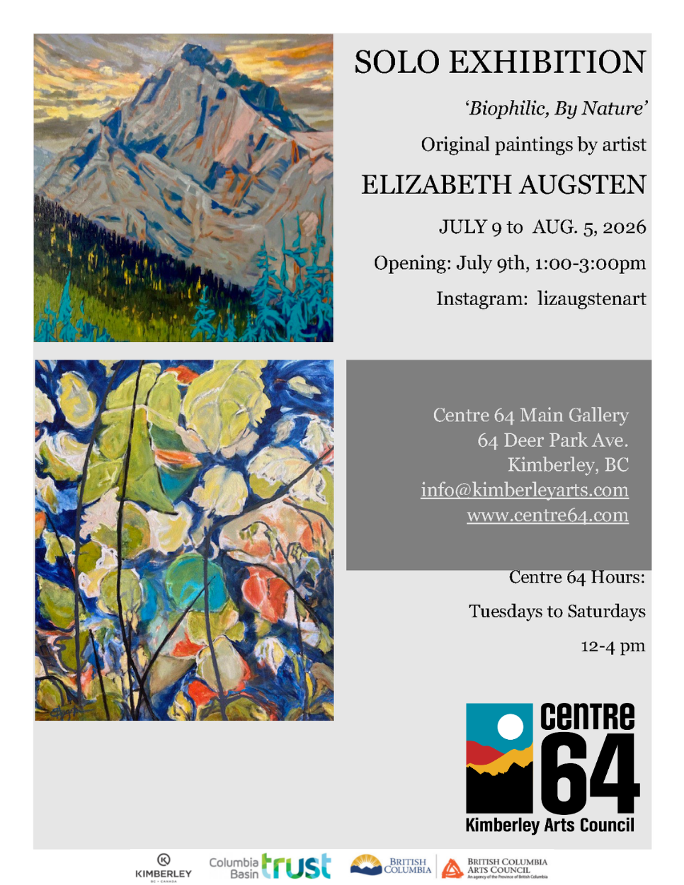 Elizabeth Augsten - Solo Gallery Exhibition